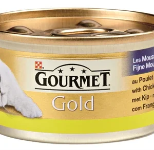 Gourmet Gold Fijne Mousse Kip 85 GR (24 stuks)