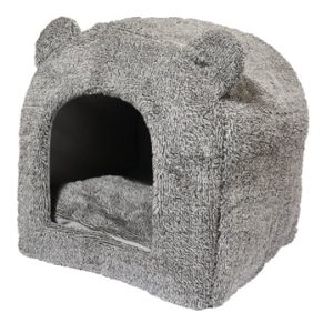 40 Winks Rosewood Kattenmand Iglo Teddy Grijs 38X38X40 CM